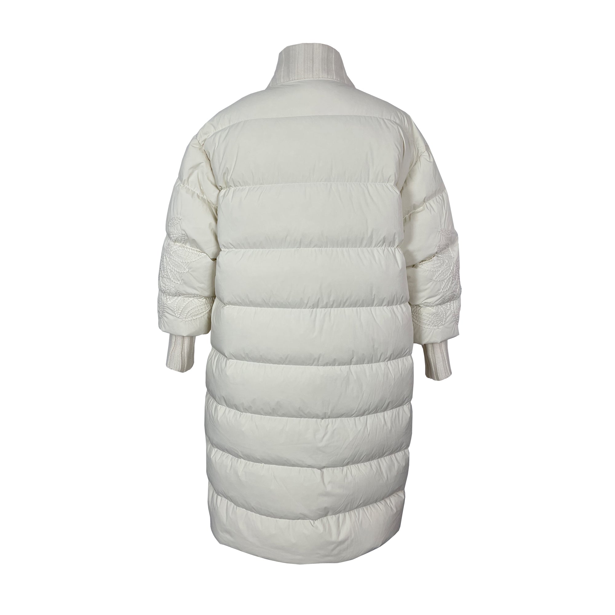 Ecru Puffer Jacket