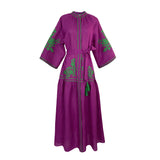 Grape Swan Dress