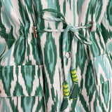 Green Silk Ikat Jacket
