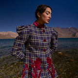 Tartan bloom Jacket