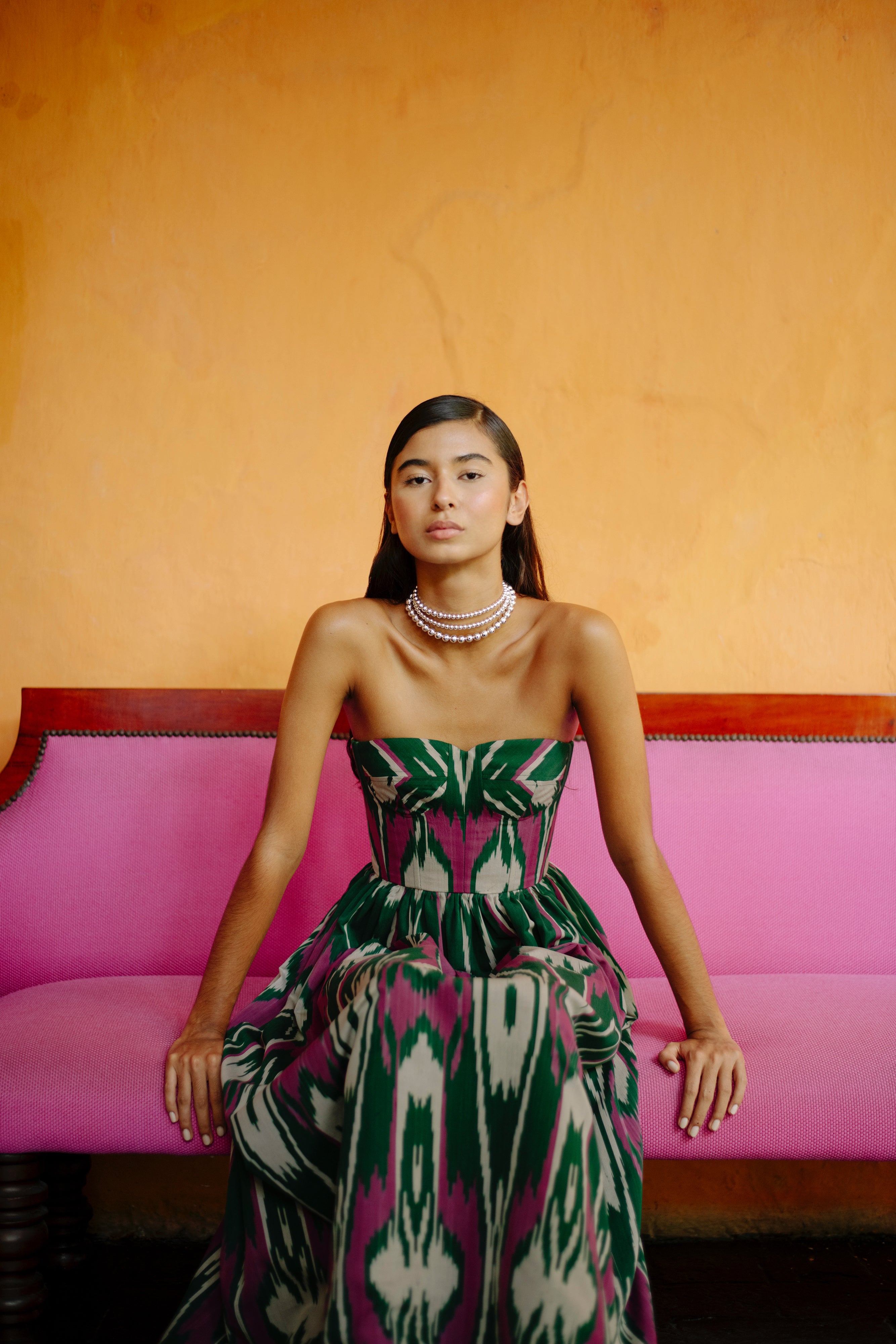 Jungle Orchid Dress M