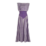 Lila Stripe Dress