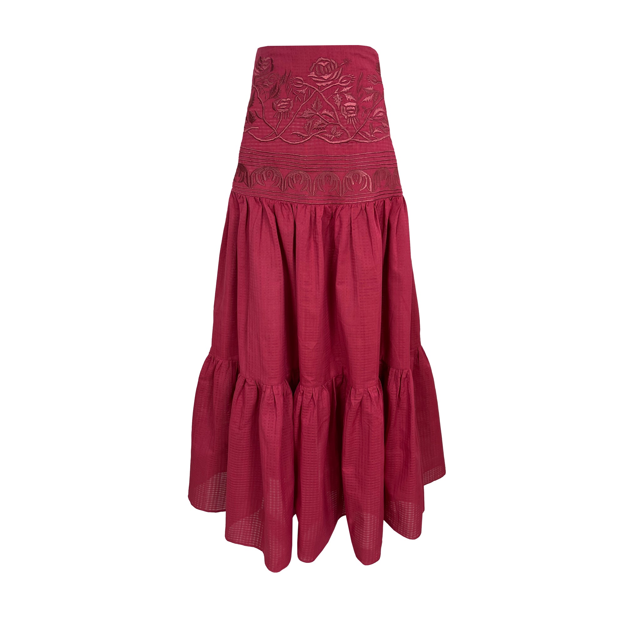 Red Espina Skirt