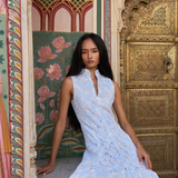 Blue Lace Dress