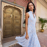 Blue Lace Dress