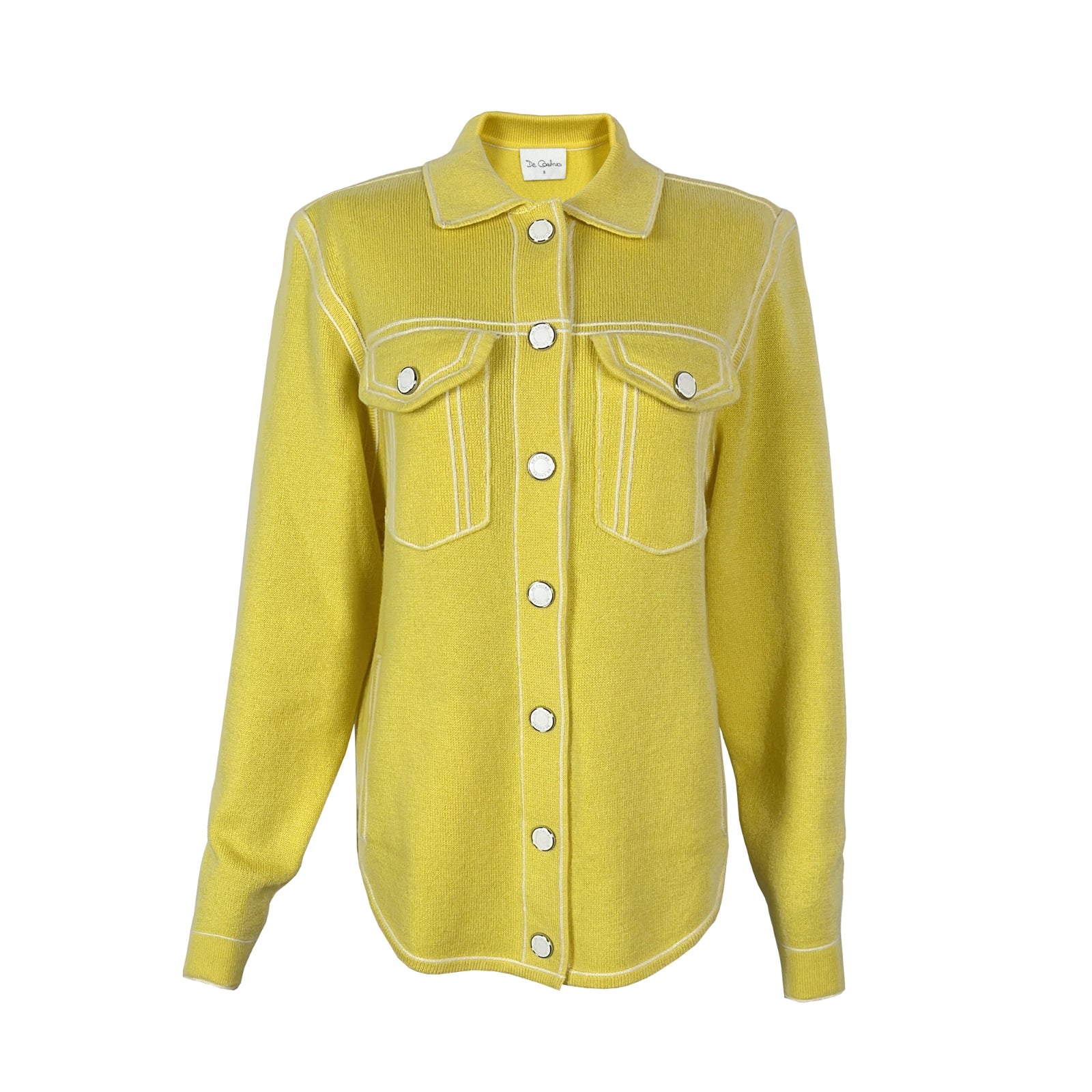 Yellow Cashmere Jacket