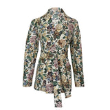 White Floral Jacket