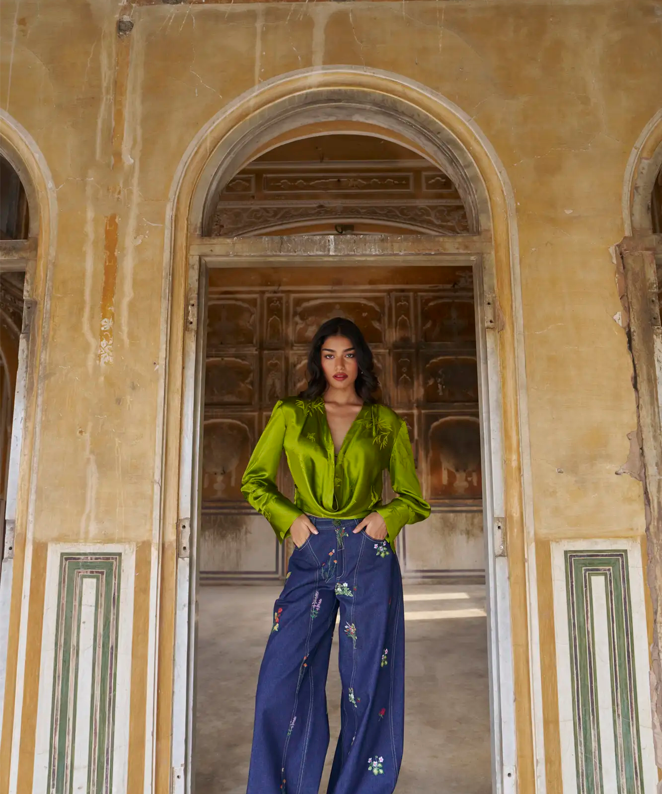 Bamboo Satin Blouse