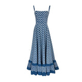 Blue Checkmate Dress