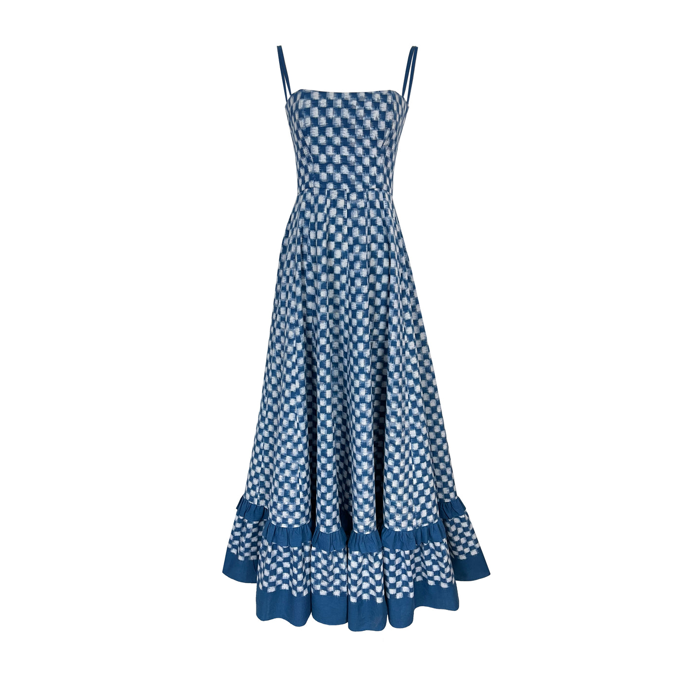 Blue Checkmate Dress XL Blue Checkmate Dress XL