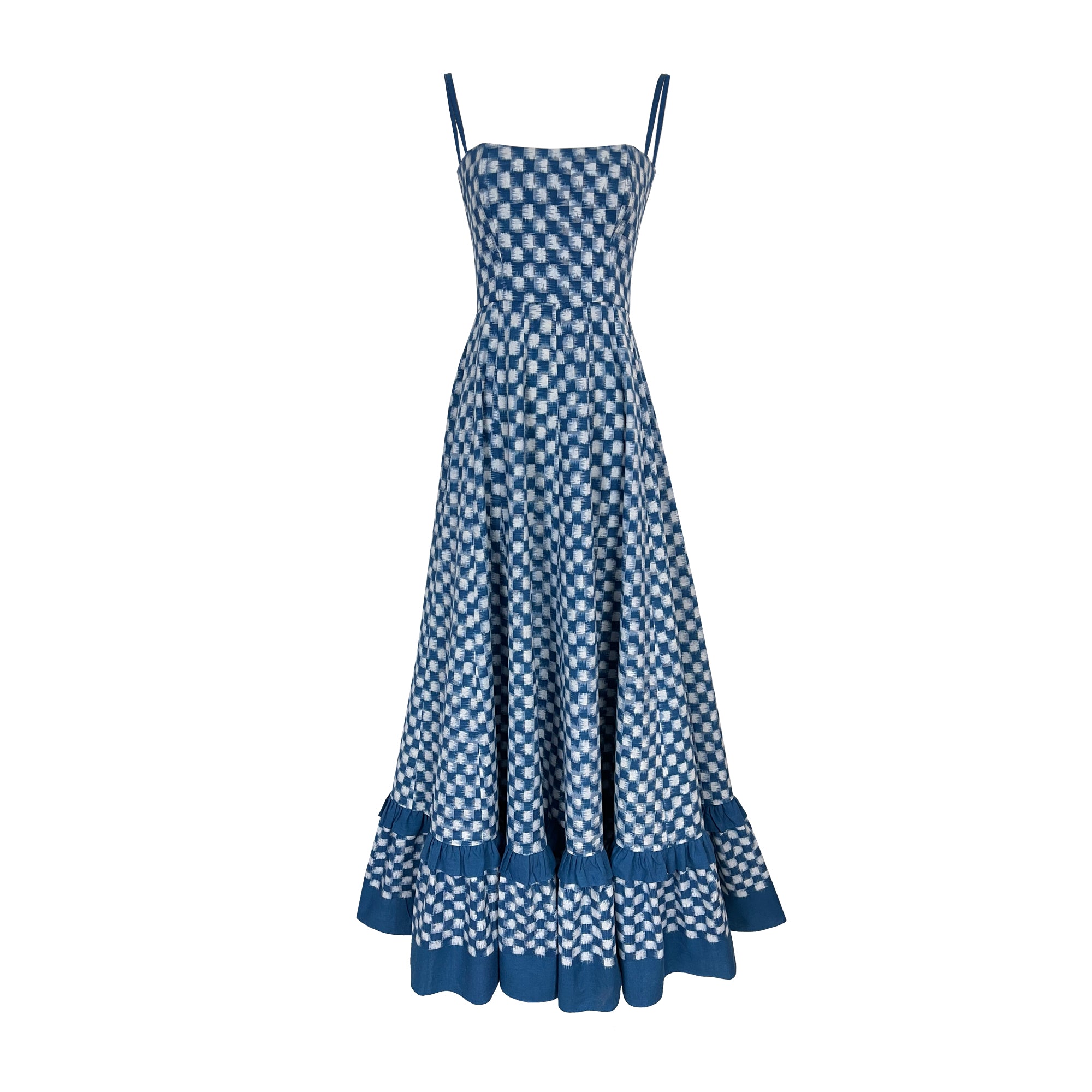 Blue Checkmate Dress