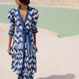 Waves Lapis Lazuli Dress