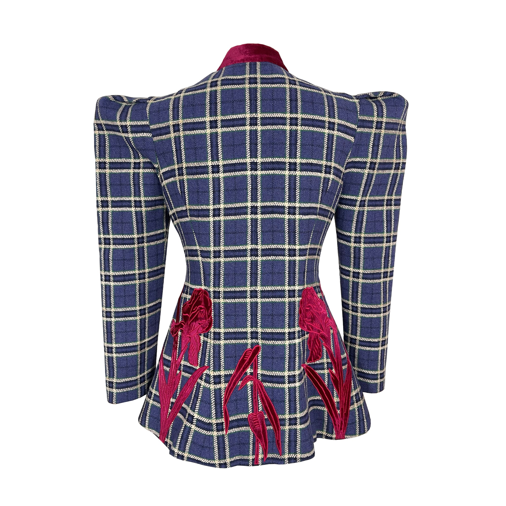 Tartan bloom Jacket