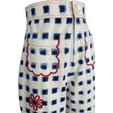 Costal Check Trousers