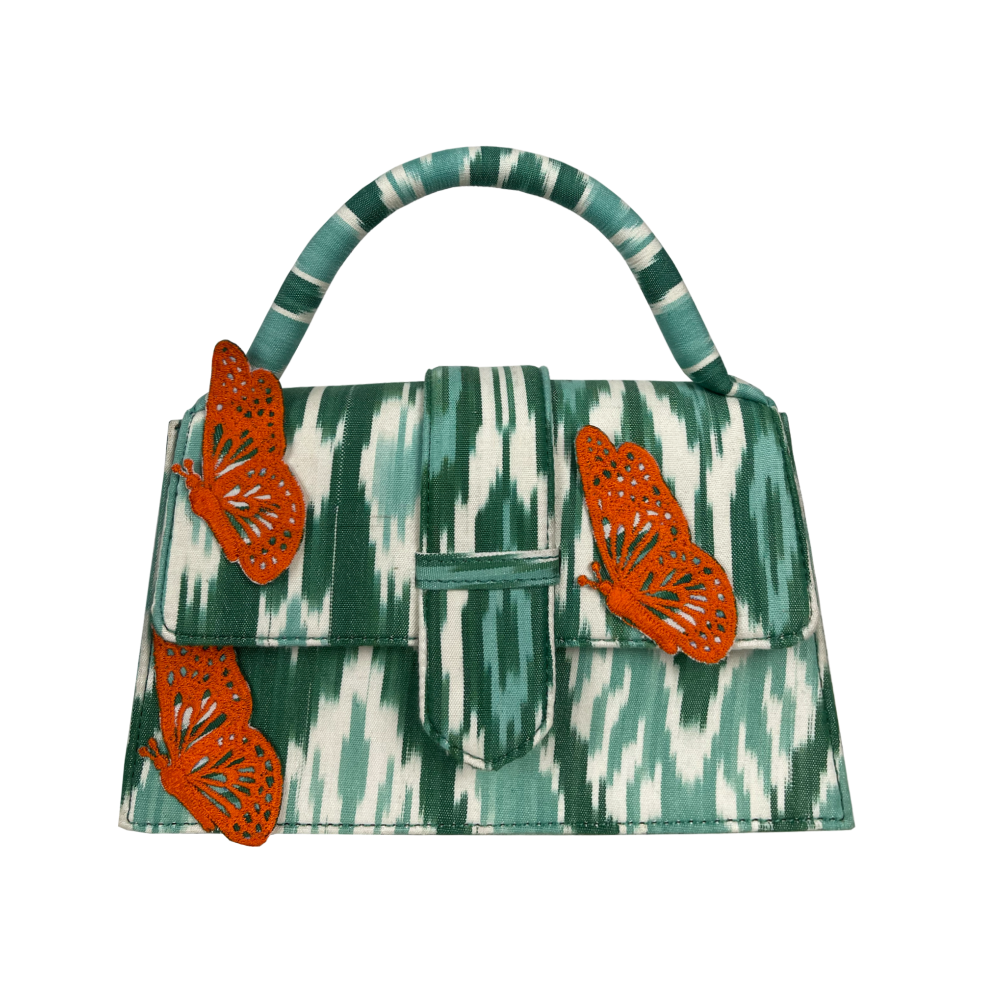 Orange Butterfly bag