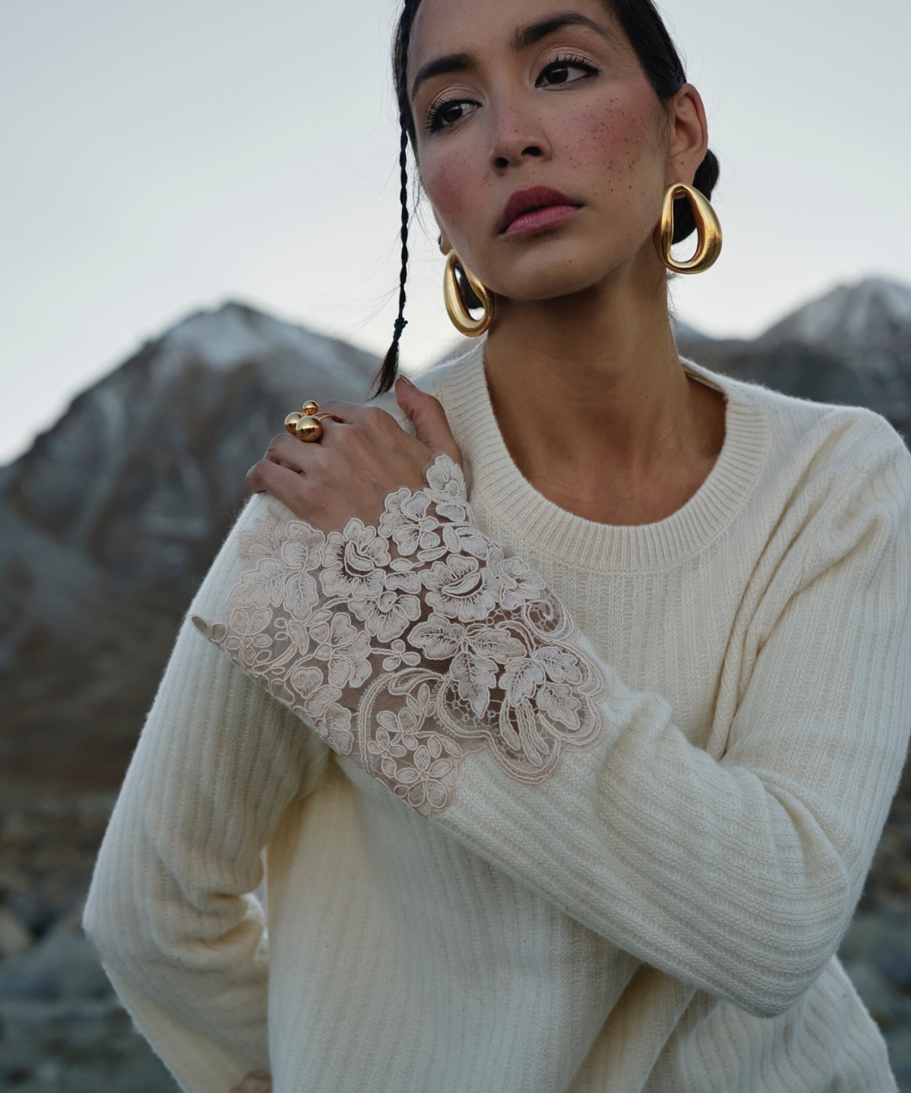 Lace Sweater