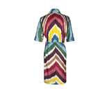 Wave Wrap Dress