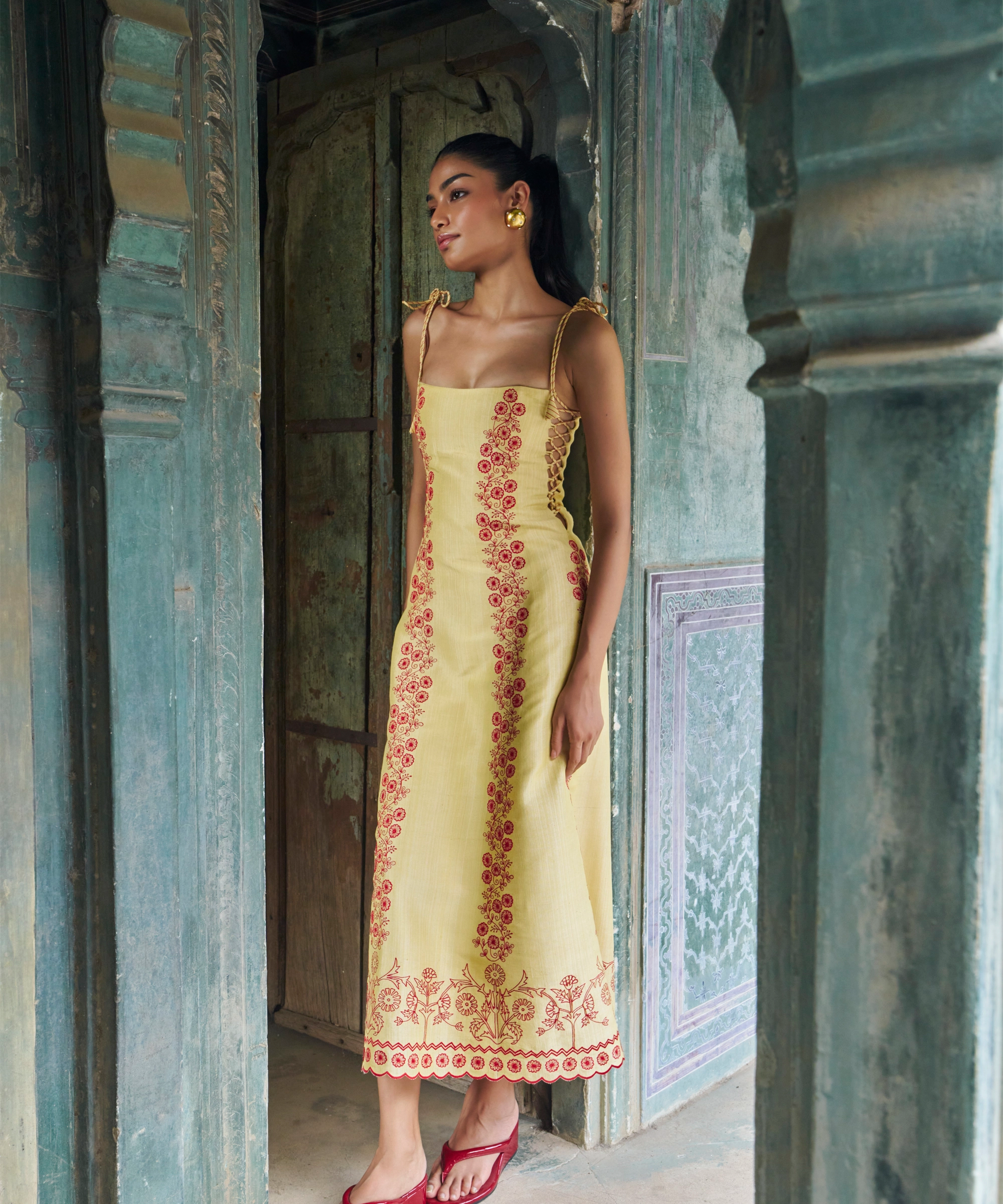 Yellow Venus Dress