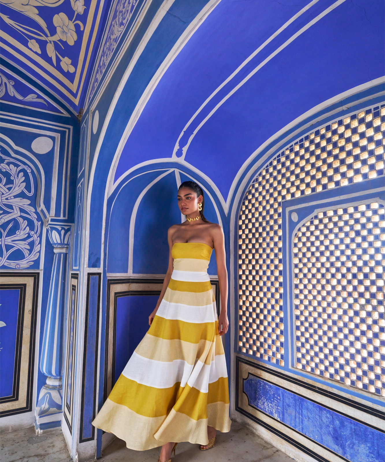 Yellow Horizon Dress