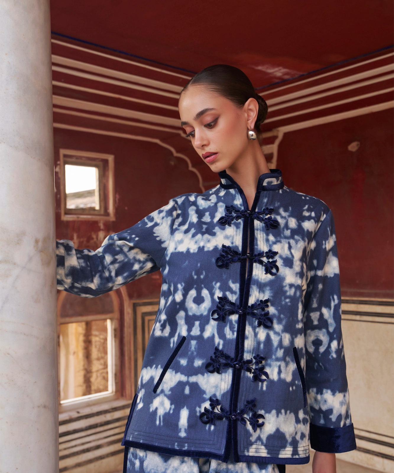 Indigo Kimono Jacket