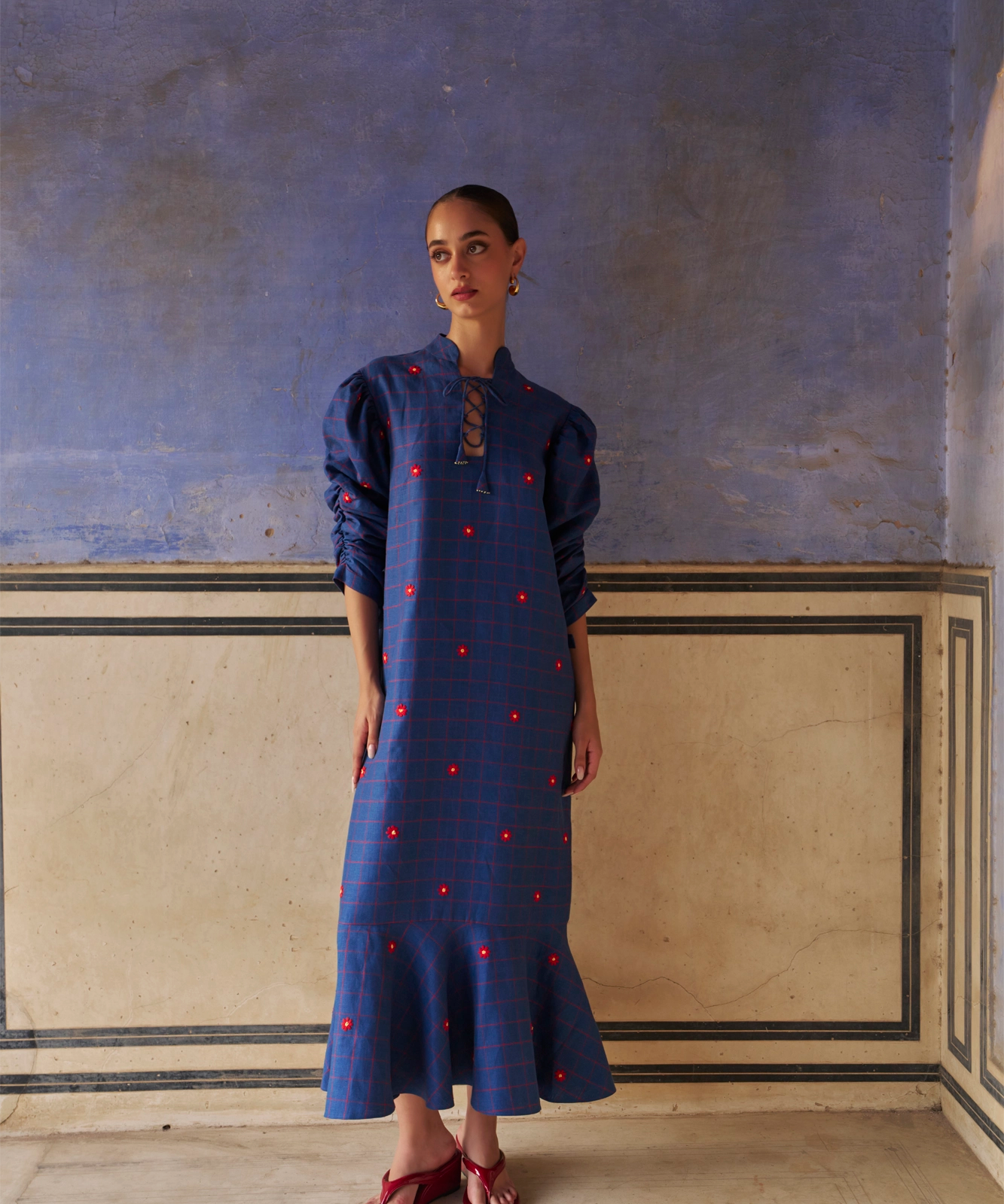 Margarita Check Dress