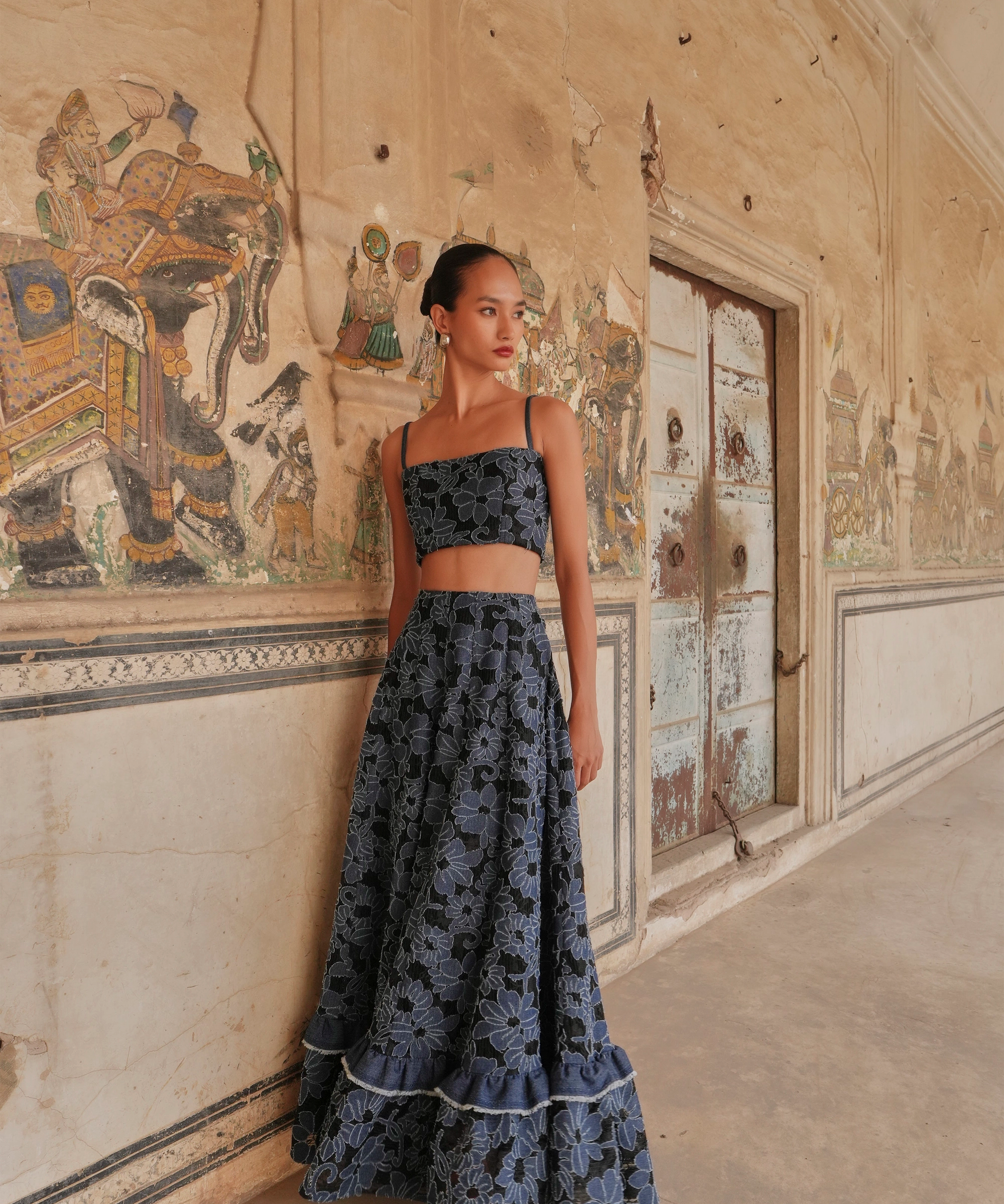 Indigo Bloom Set