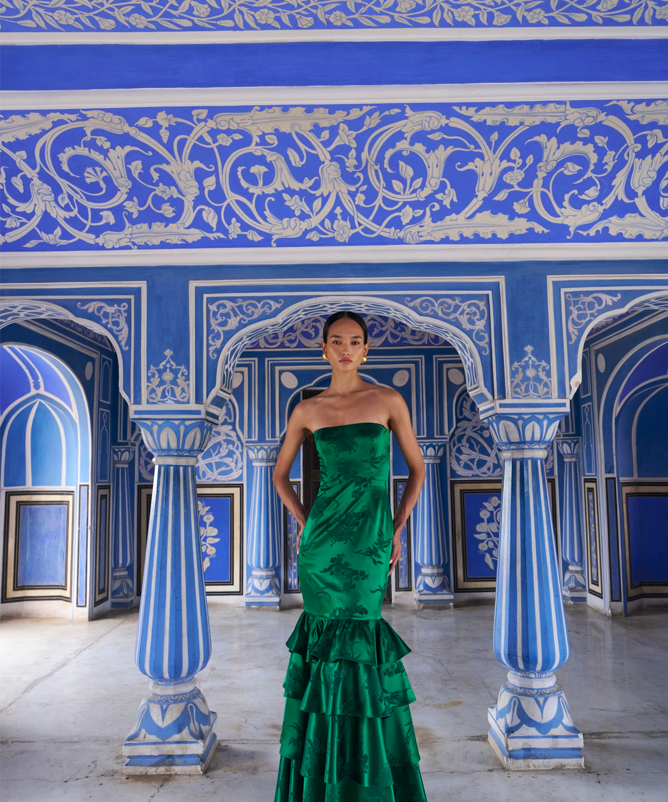 Emerald Mermaid Gown