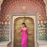 Fuchsia Bustier Dress