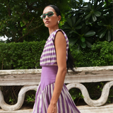 Lila Stripe Dress