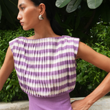 Lila Stripe Dress