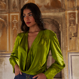 Bamboo Satin Blouse