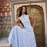 Blue Lace Dress