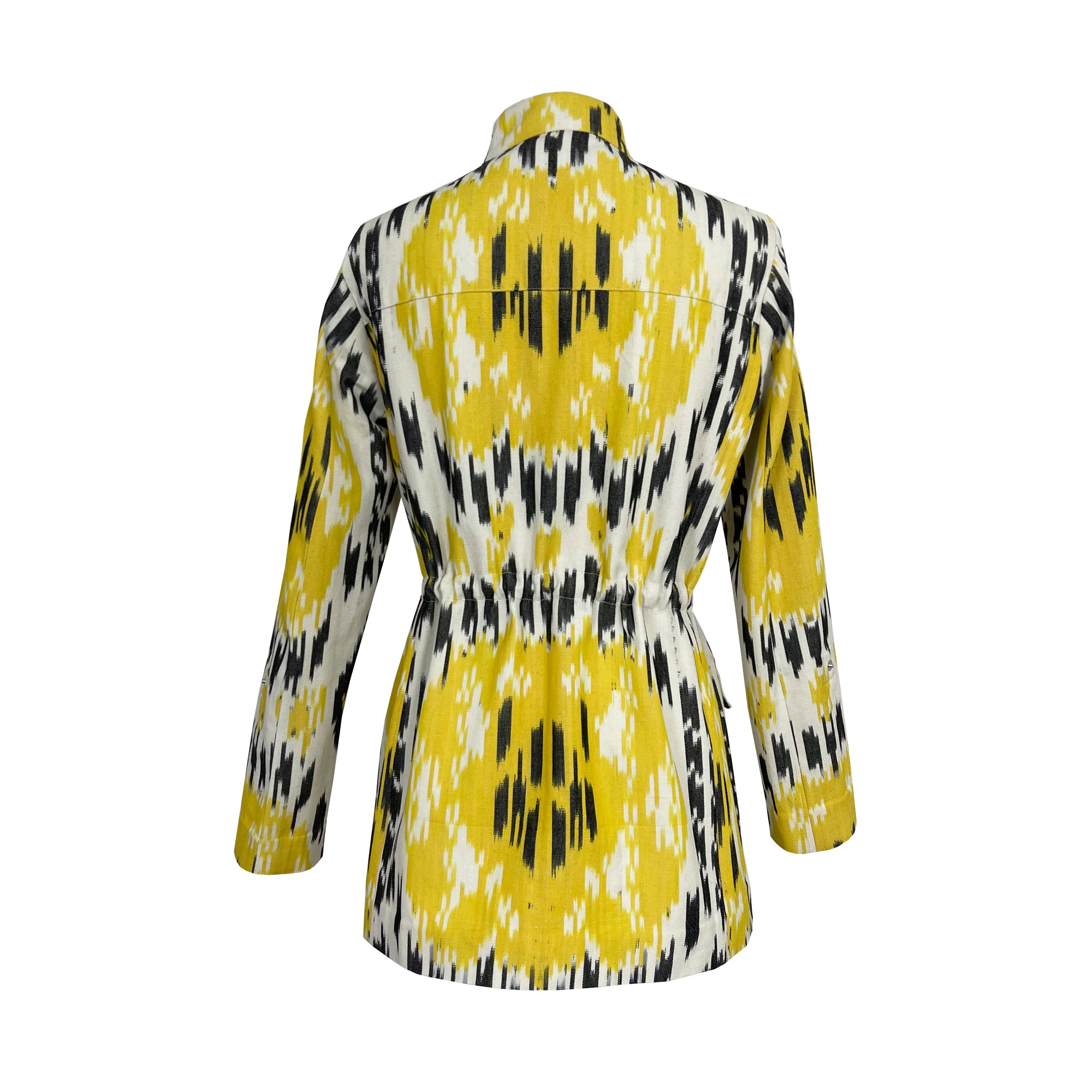 Yellow  Rainbow Ikat Jacket