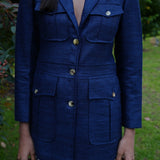 Safari Jacket in Blue