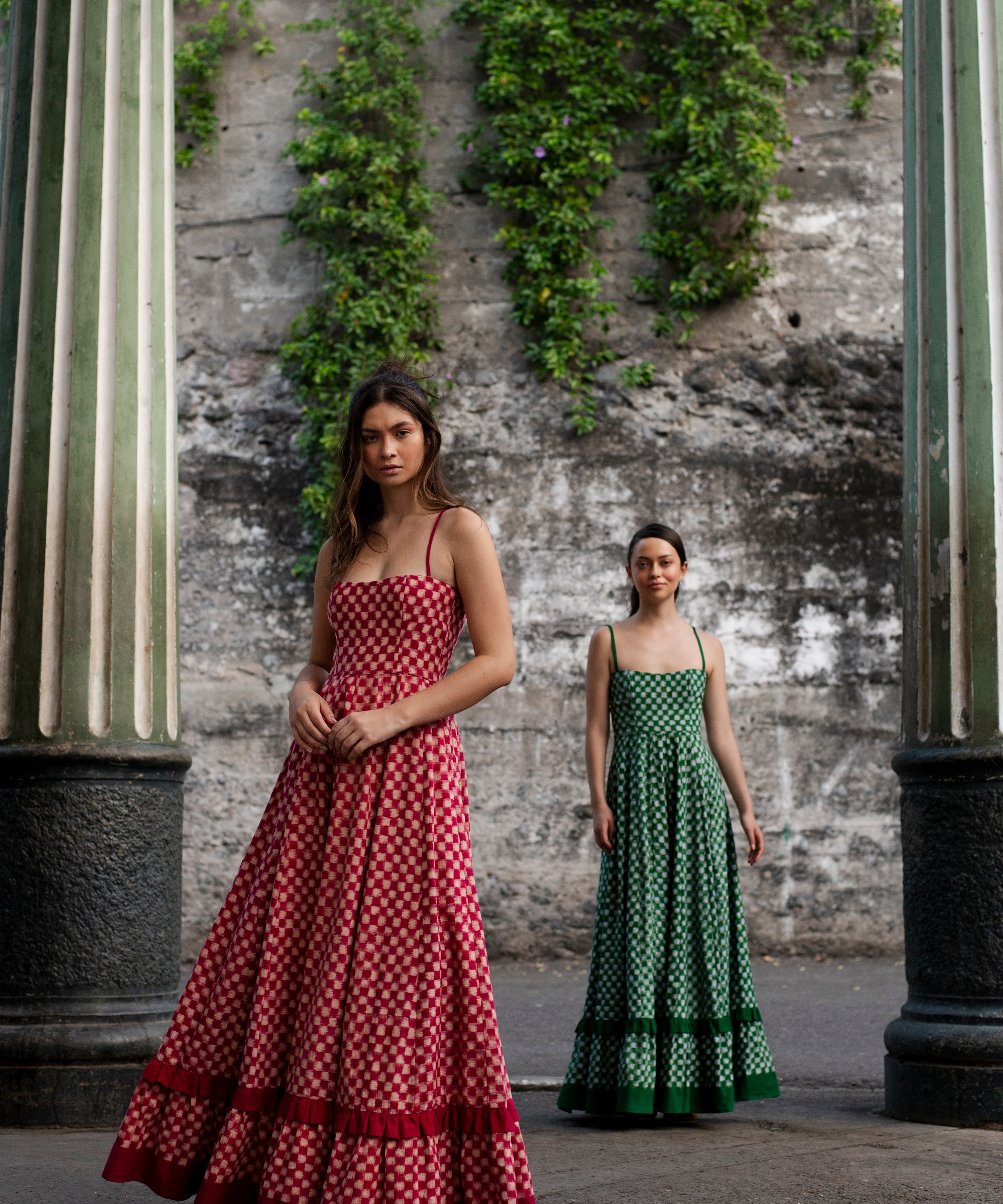 Red Checkmate Dress