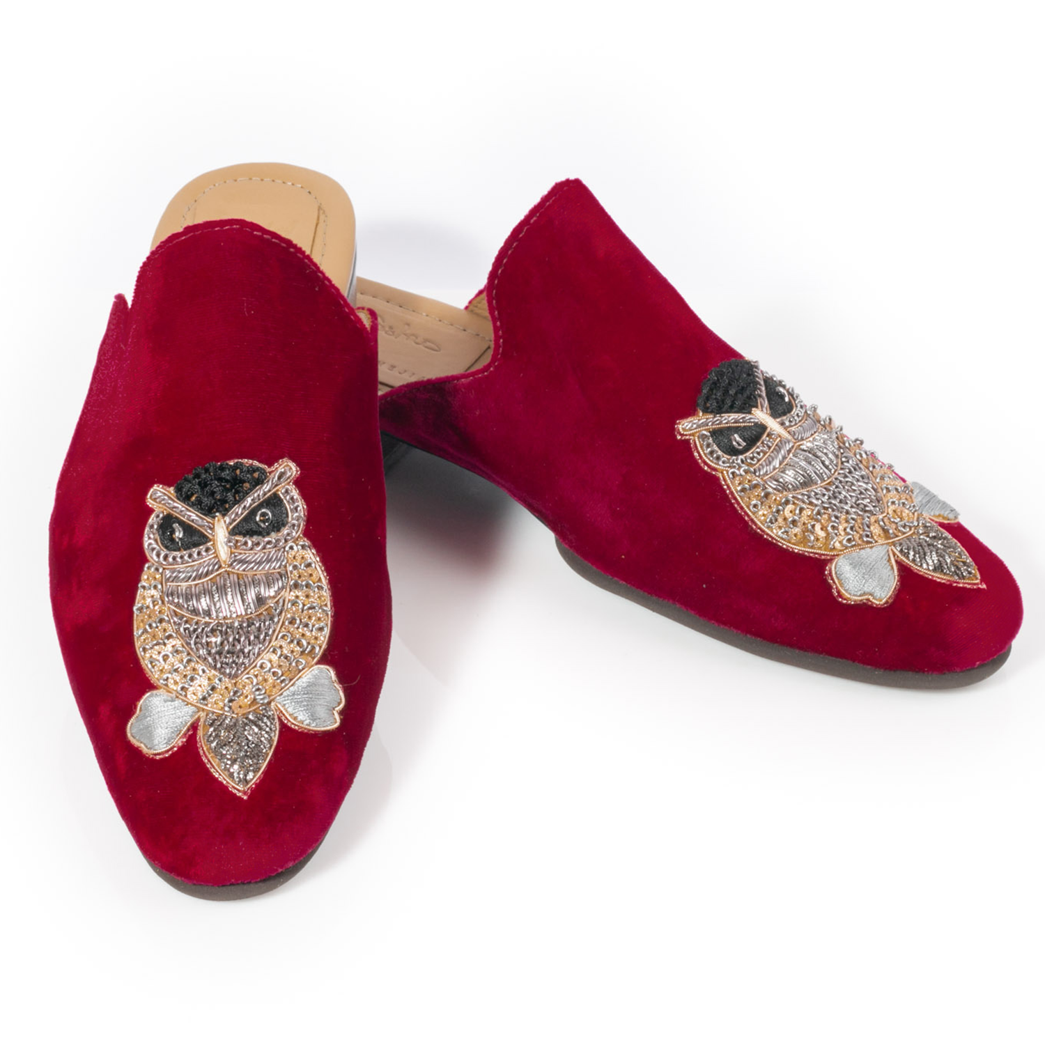 Red Owl Slippers
