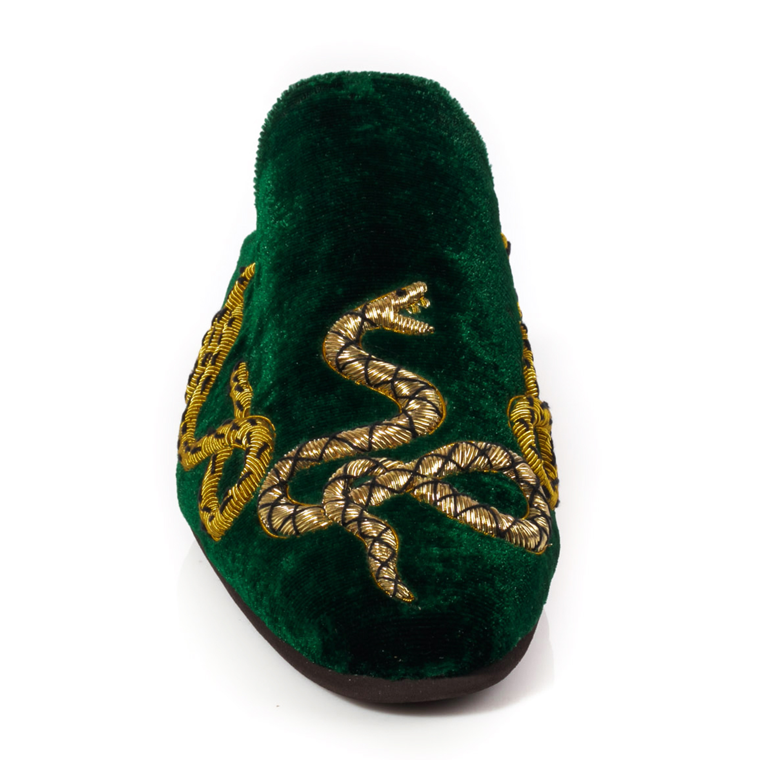 Snake Green Slippers