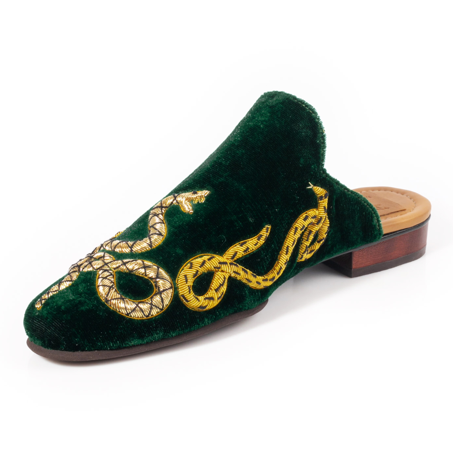 Snake Green Slippers