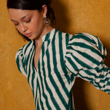 Green Illusion Dress