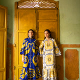 Viento Dress Yellow Rainbow