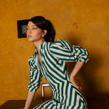 Green Illusion Dress