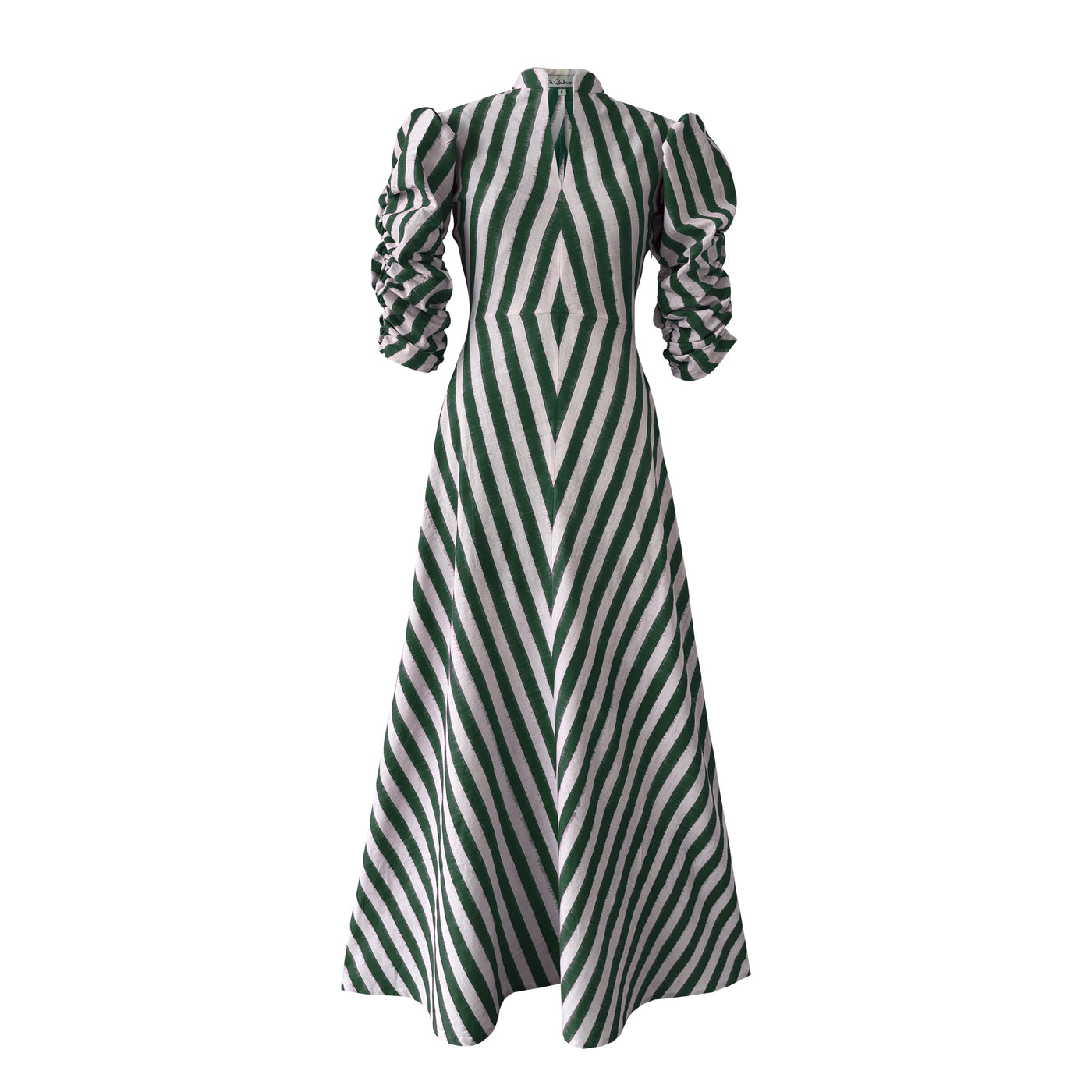 Green Illusion Dress De Castro Moda LLC Green Illusion Dress De Castro Moda LLC